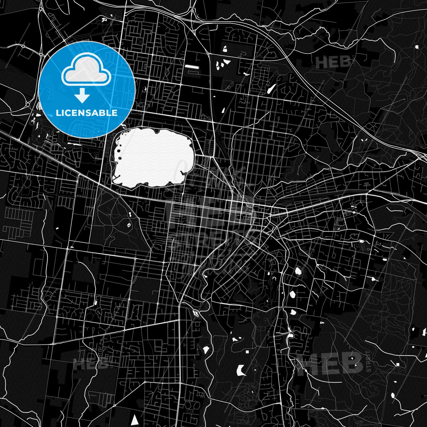 Ballarat, Australia PDF map