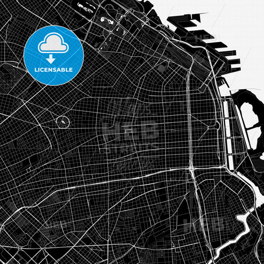 Balvanera, Argentina PDF map