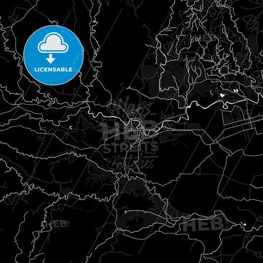 Banjar, Indonesia PDF map