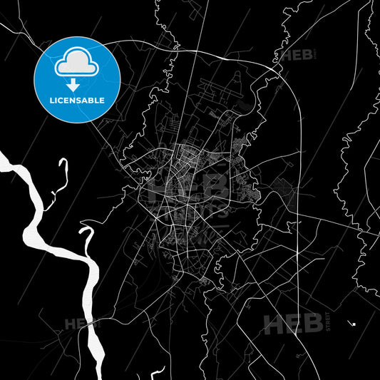 Bareilly, India PDF map