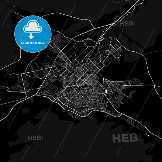 Batna, Algeria PDF map
