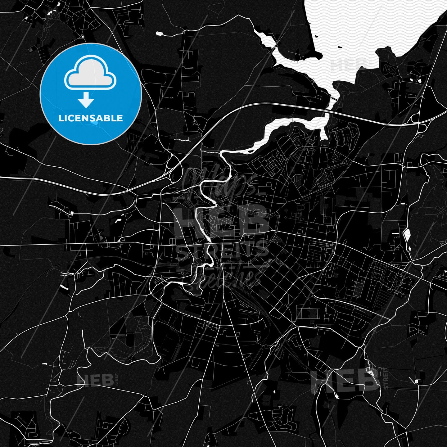 Bautzen, Germany PDF map