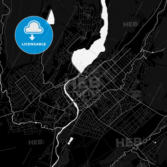 Beloretsk, Russia PDF map