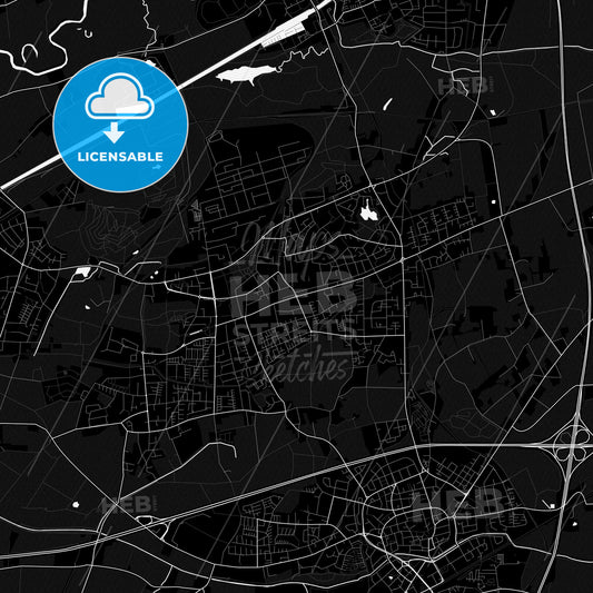 Bergkamen, Germany PDF map