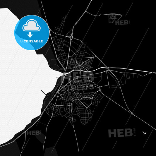 Beyşehir, Turkey PDF map