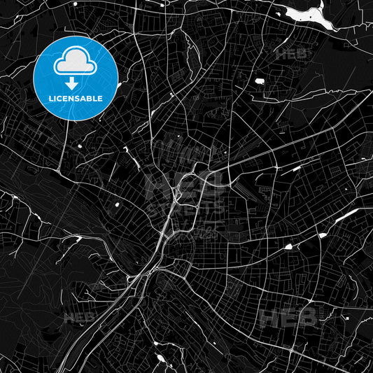 Bielefeld, Germany PDF map