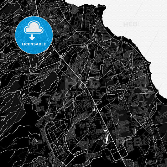 Biñan, Philippines PDF map