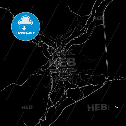 Bitlis, Turkey PDF map