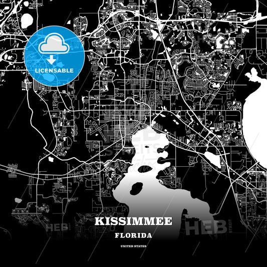 Kissimmee, Florida, USA map