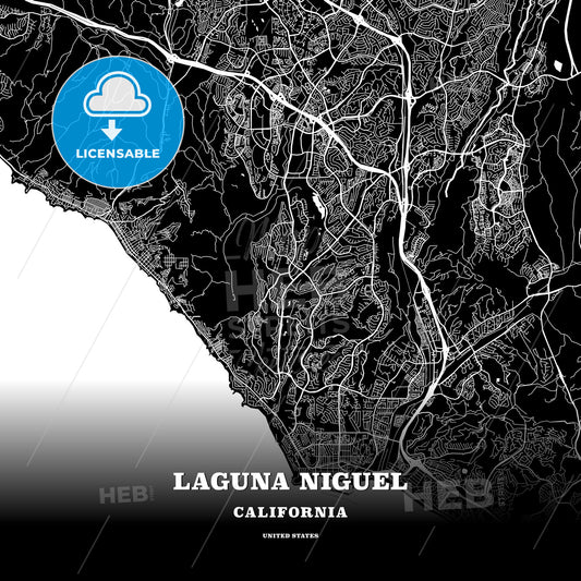 Laguna Niguel, California, USA map