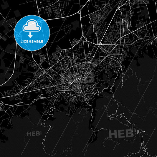 Blida, Algeria PDF map