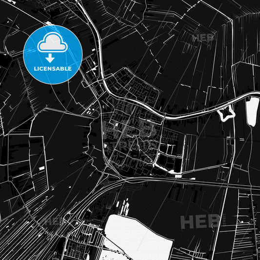 Bodegraven-Reeuwijk, Netherlands PDF map