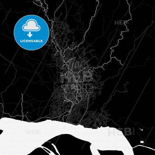 Boma, DR Congo PDF map