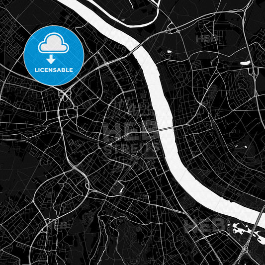 Bonn, Germany PDF map