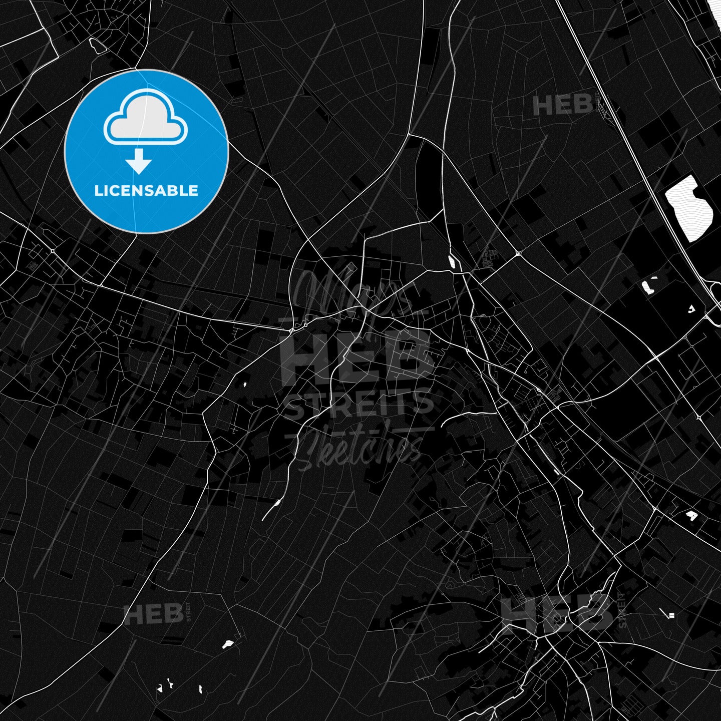 Bornheim, Germany PDF map