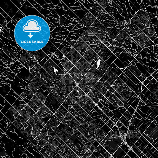 Brampton, Canada PDF map