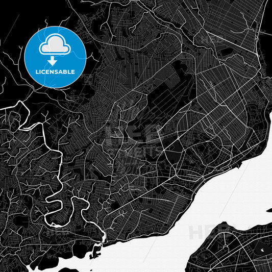 Brazzaville, Republic Of The Congo PDF map