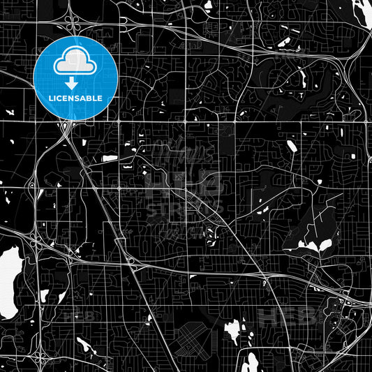 Brooklyn Park, Minnesota, United States, PDF map