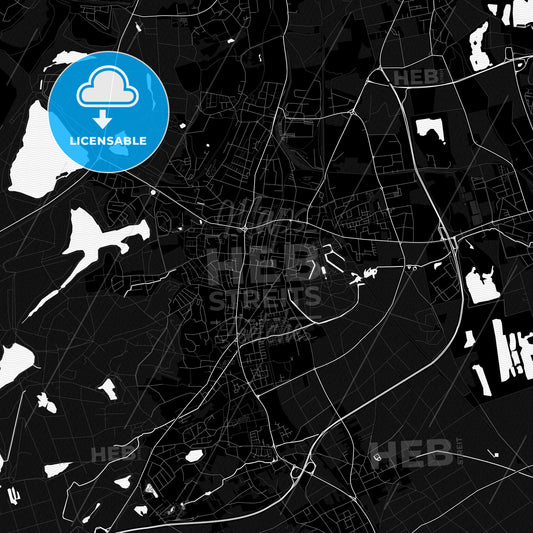 Bruhl, Germany PDF map