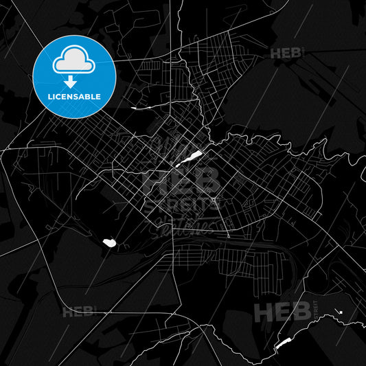 Bugulma, Russia PDF map