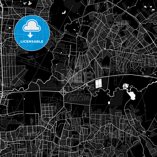 Cachoeirinha, Brazil PDF map