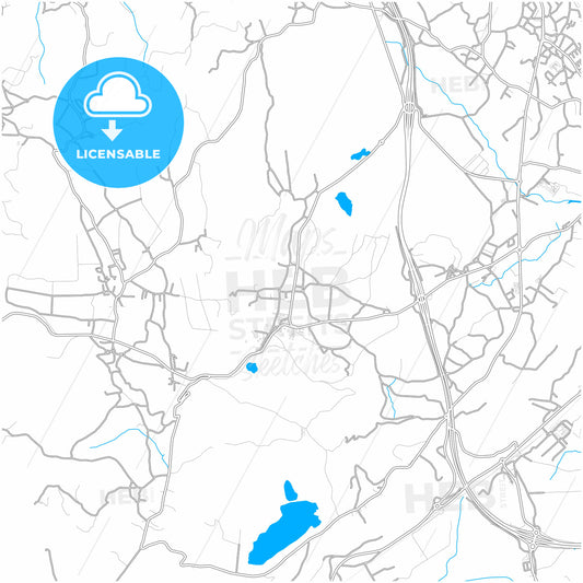 Camargo, Cantabria, Spain, city map with high quality roads.