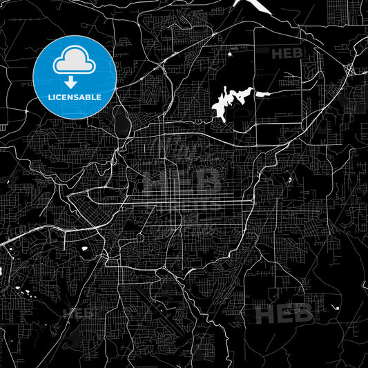 Caxias, Brazil PDF map