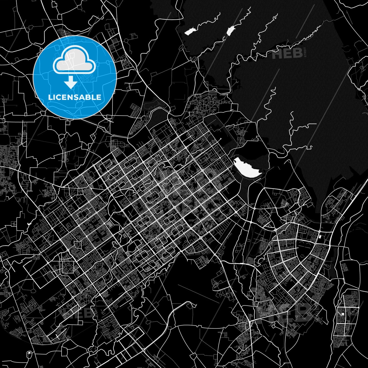 Chandigarh, India PDF map