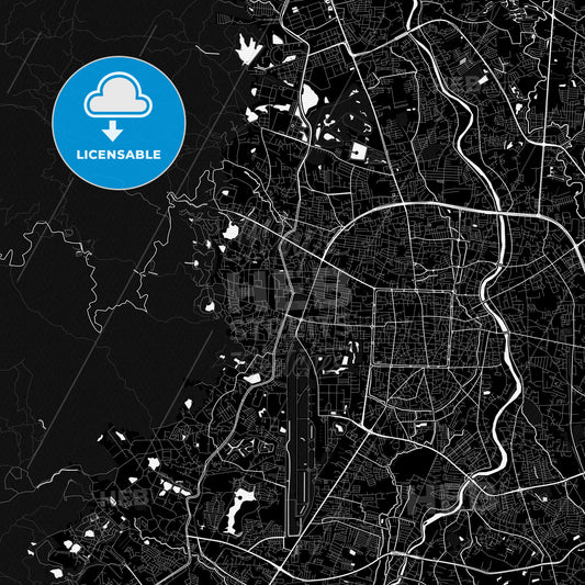 Chiang Mai, Thailand PDF map