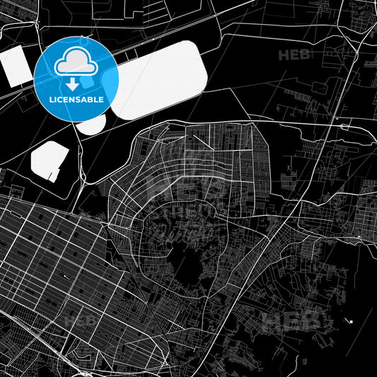 Chimalhuacán, Mexico PDF map