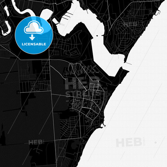 Chornomorsk, Ukraine PDF map