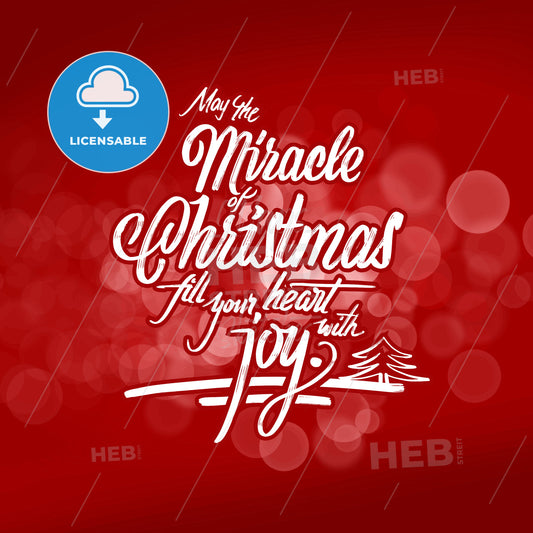 Christmas wishes lettering – instant download