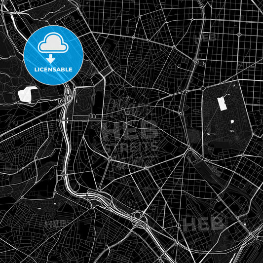 City Center, Spain PDF map
