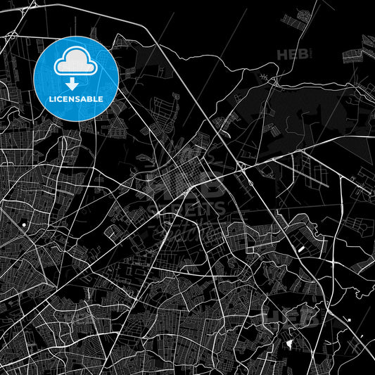 Ciudad Apodaca, Mexico PDF map