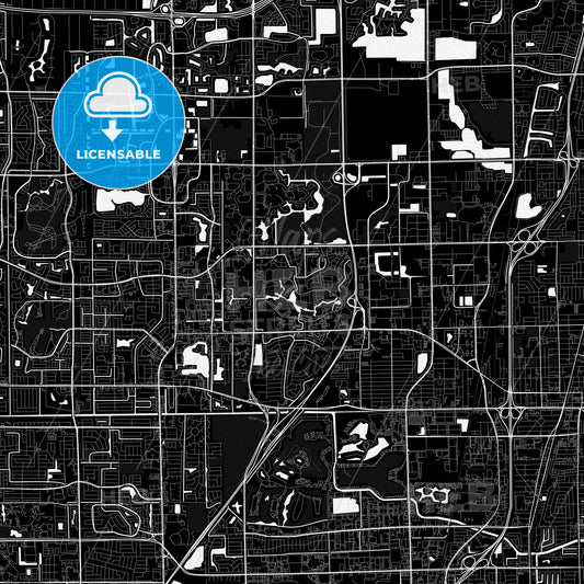 Coconut Creek, Florida, United States, PDF map