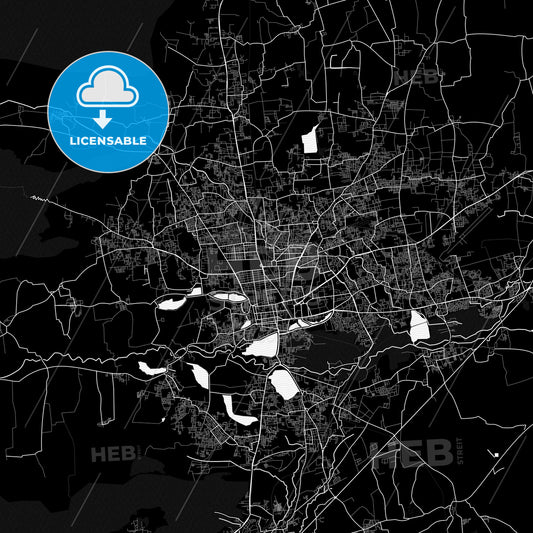 Coimbatore, India PDF map