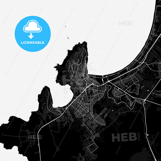 Coquimbo, Chile PDF map