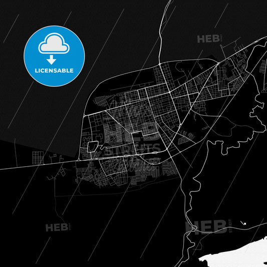 Coro, Venezuela PDF map
