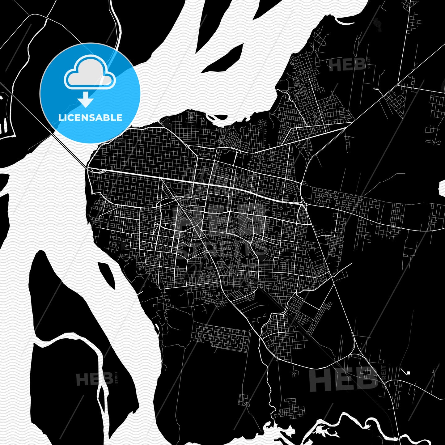 Corrientes, Argentina PDF map