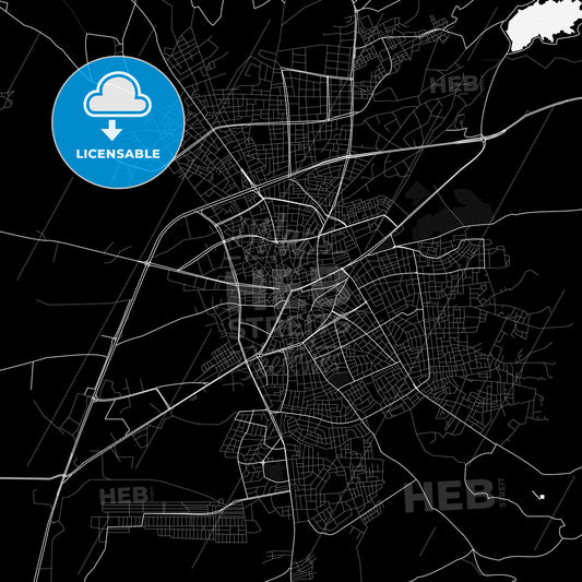 Çorum, Turkey PDF map