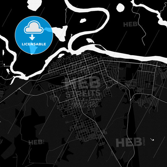 Corumba, Brazil PDF map