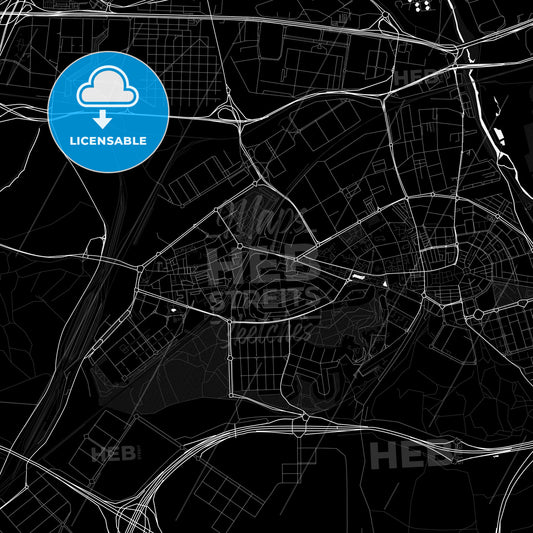 Coslada, Spain PDF map