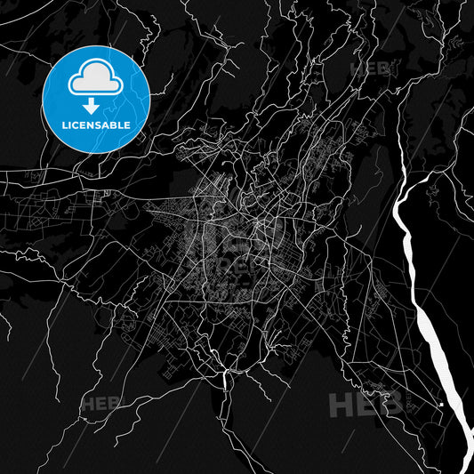 Dehradun, India PDF map