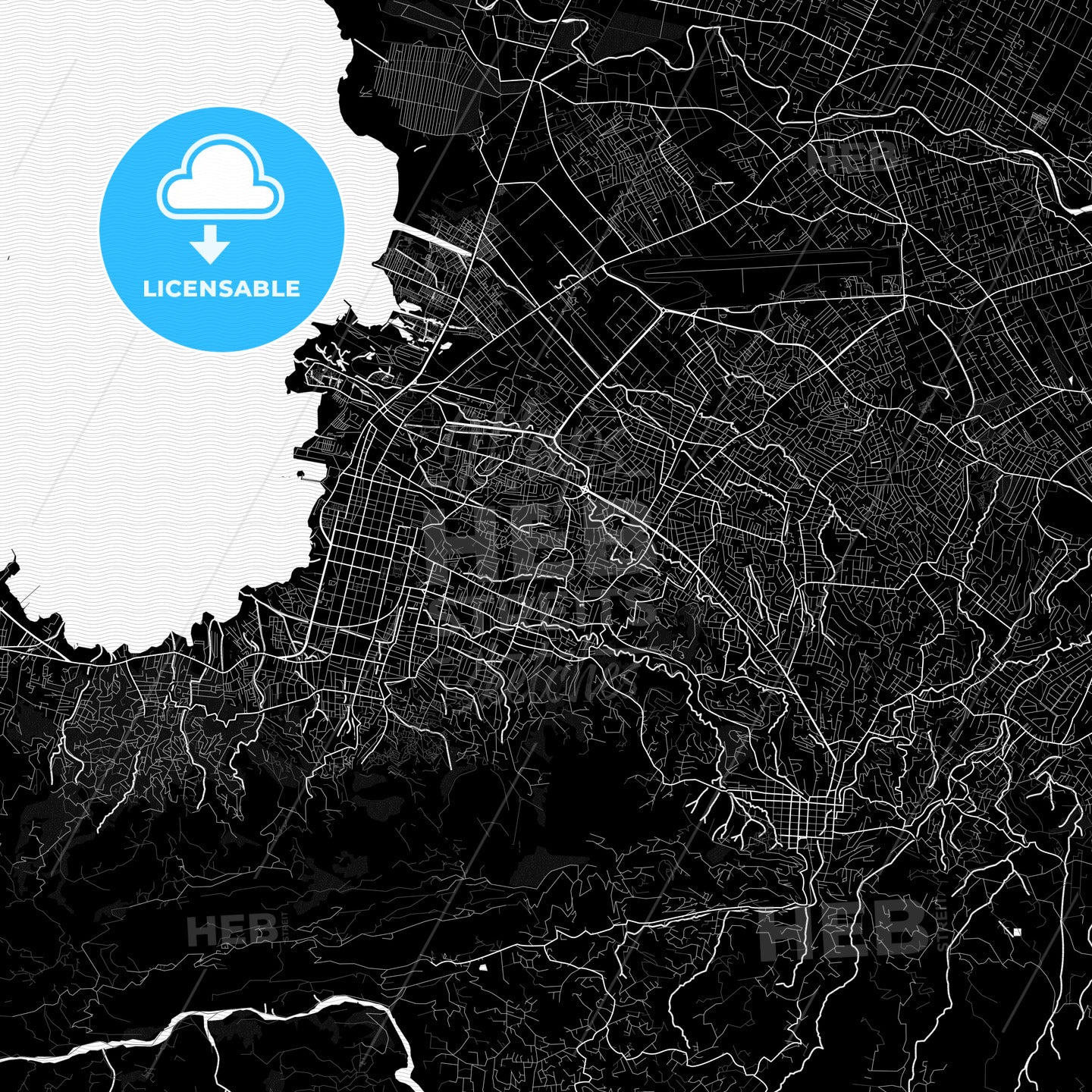 Delmas, Haiti PDF map