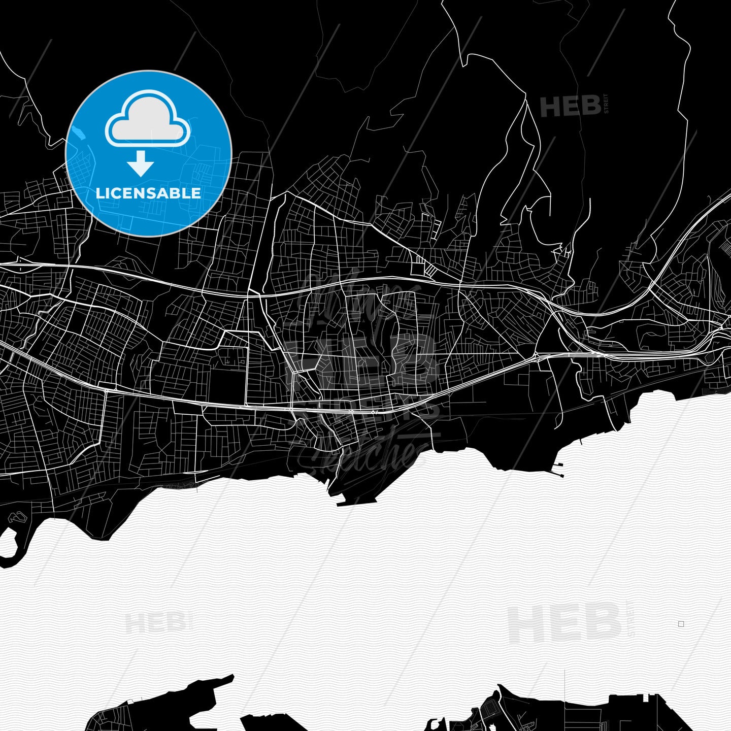 Derince, Turkey PDF map