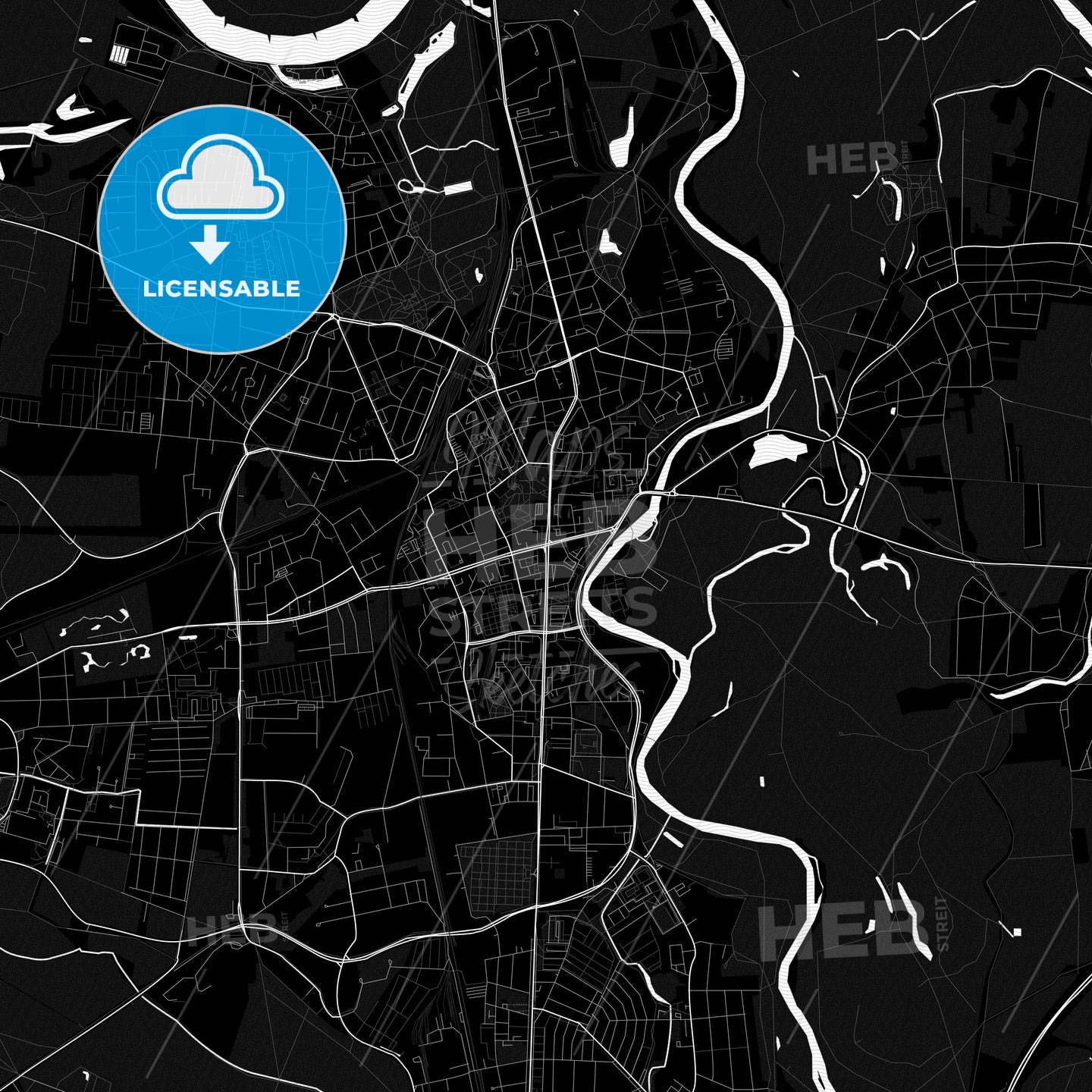 Dessau-Roßlau, Germany PDF map