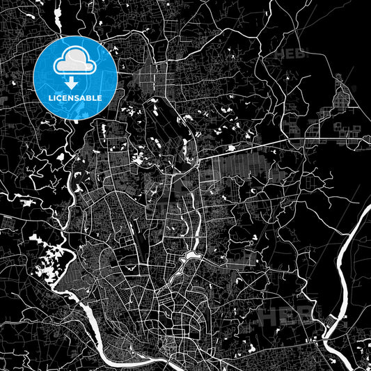 Dhaka, Bangladesh PDF map