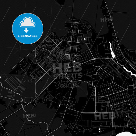 Dimitrovgrad, Russia PDF map