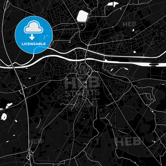 Dorsten, Germany PDF map