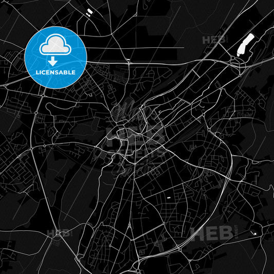 Dreux, France PDF map